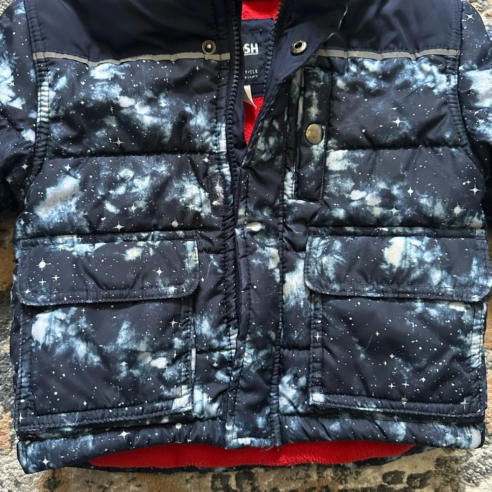 OshKosh B'gosh Red and Blue Winter Jacket